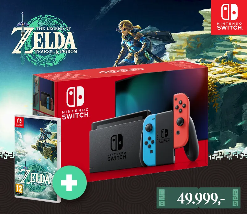 Nintendo Switch + Zelda TOTK